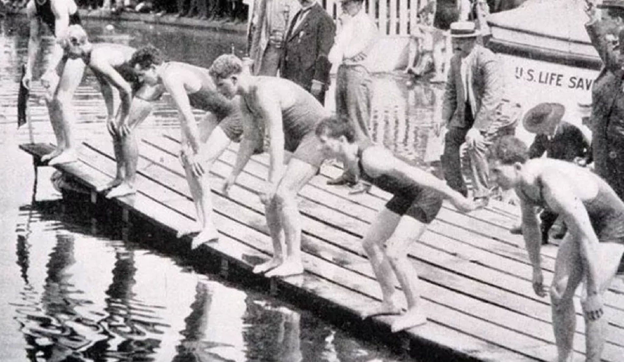 historia da natação