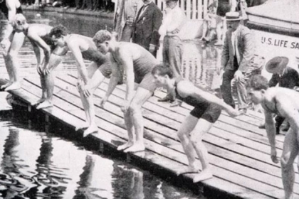 historia da natação