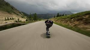 O skate downhill