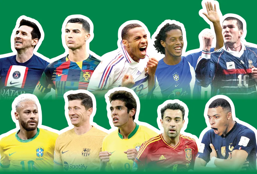 Os 10 Melhores Jogadores de Futebol de Todos os Tempos